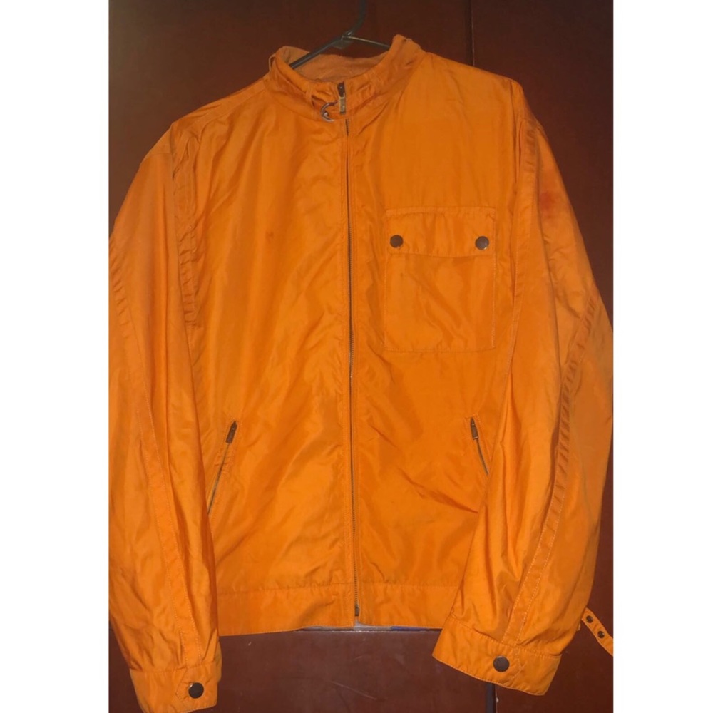 Salvatore Ferragamo Moto Wind Breaker Jacket 🔥✨